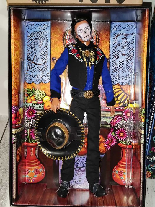 Lalka kolekcjonerska Barbie Ken Dia De Muertos Mattel
