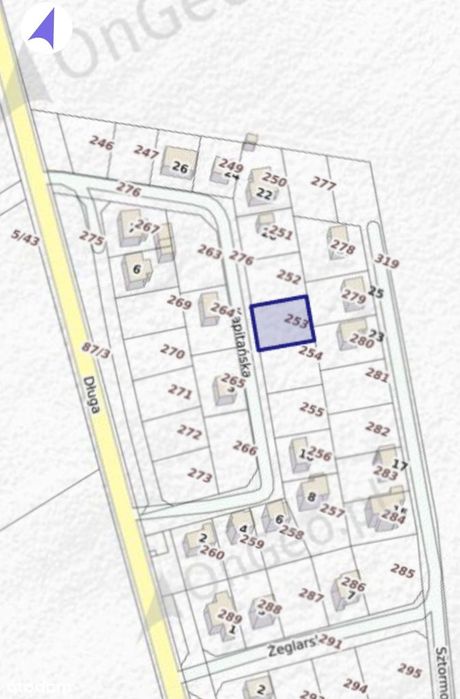 Działka Bytyń z pozwoleniem na budowę 785 m² - Widok 2