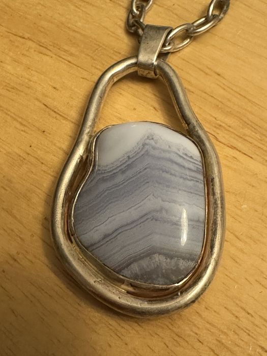 Piękny stary wisiorek ze srebra