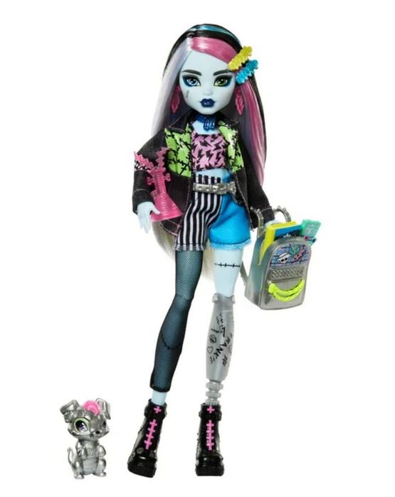 Monster High Frankie Stein Fashion Doll in Denim Jacket