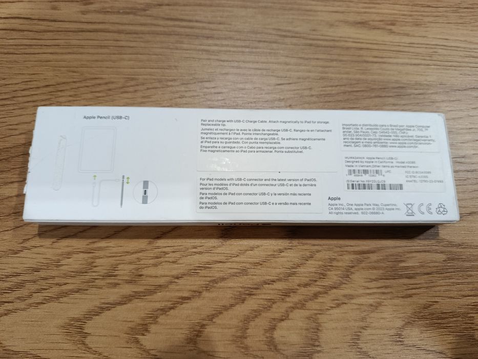 Стилус Apple Pencil (USB-C) Model A3085