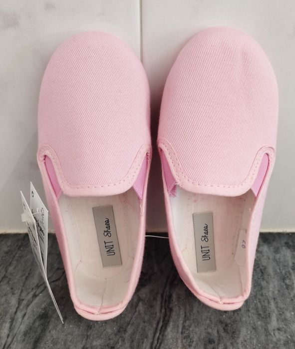 Mocassins Rosa Novos da Unit Shoes