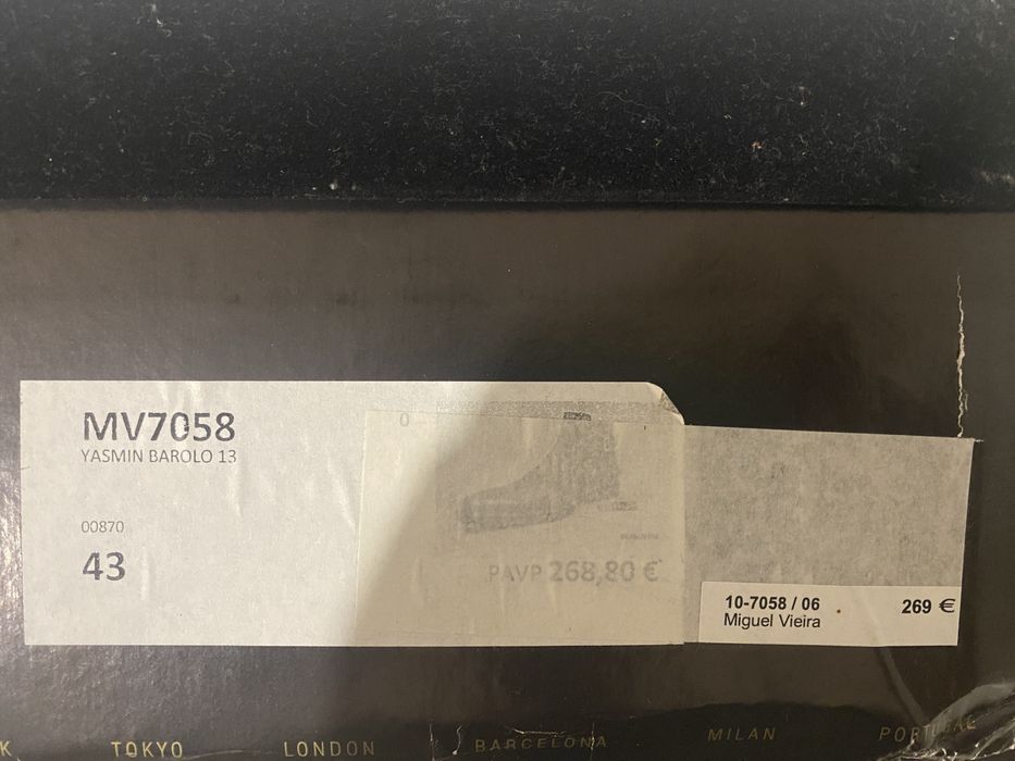 Botas Homem- Miguel Viera