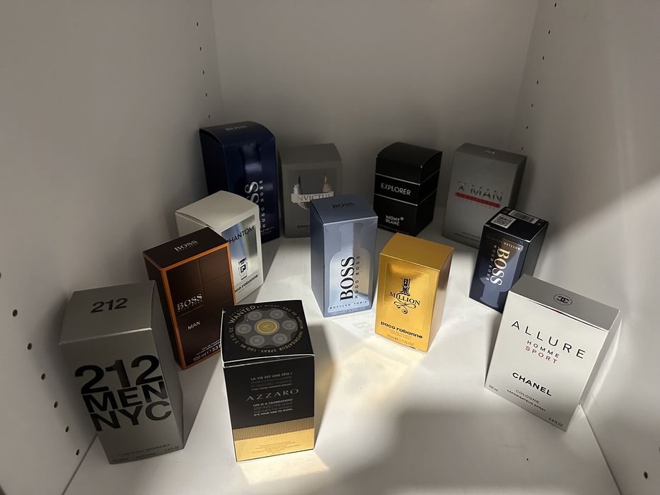 Caixas Pandora & Frascos de perfumes