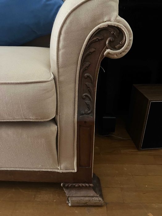 Sofá 3 Lugares + 2 Maples | Clássico, Confortável, Robusto e Elegante