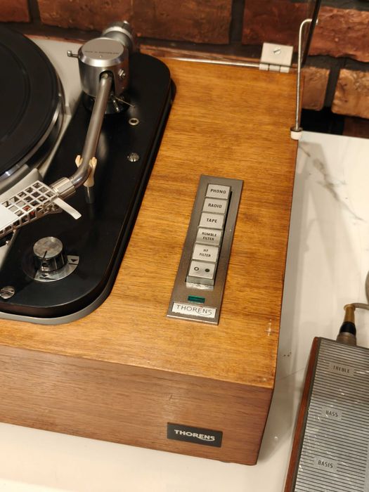 THORENS TD 124 MKII plus przedwzmacniacz ! Jedyny egzemplarz na rynku