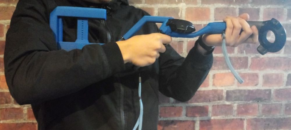 HTC Vive gun kontroler VR super stabilizacja! Broń do CS Go VR Pavlov