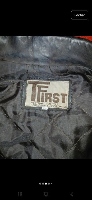 Casaco couro original