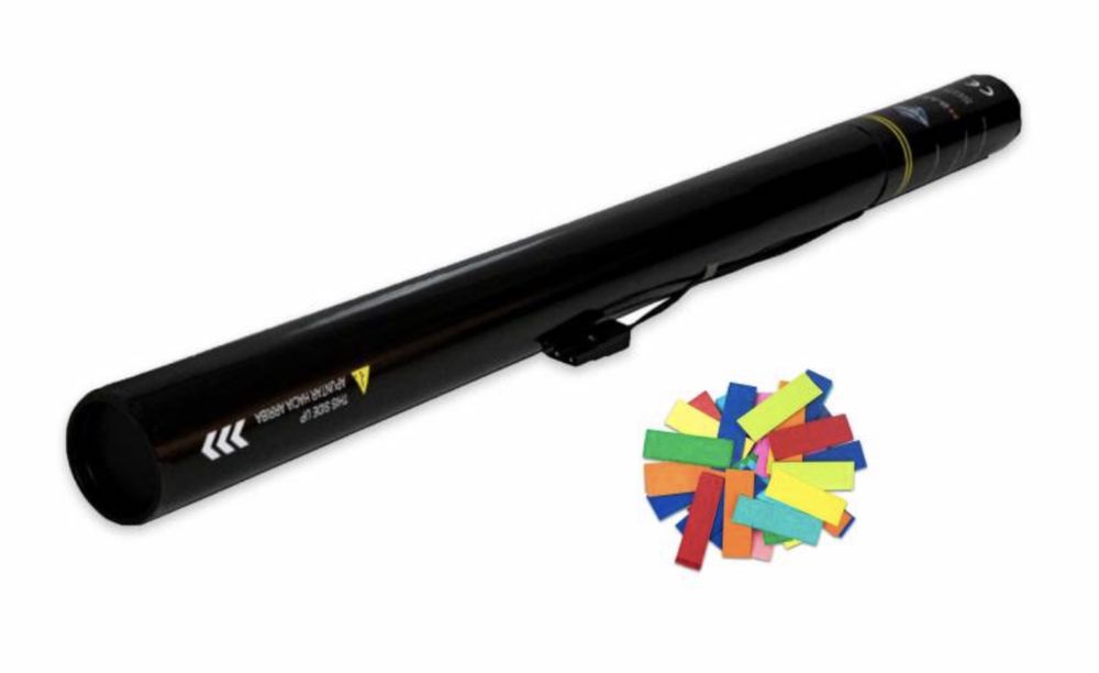 Canhão eletrico confetes 80cms