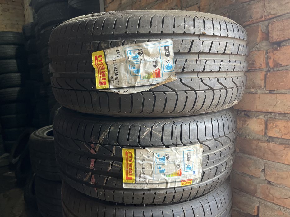 225 45 R17 2шт Нові Pirelli Pzero