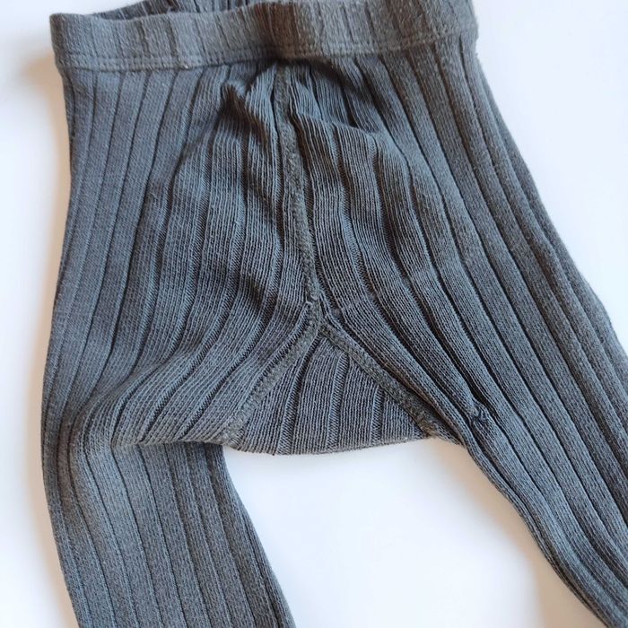 2 Pack grubych rajstop prążek Zara 4-5 lat