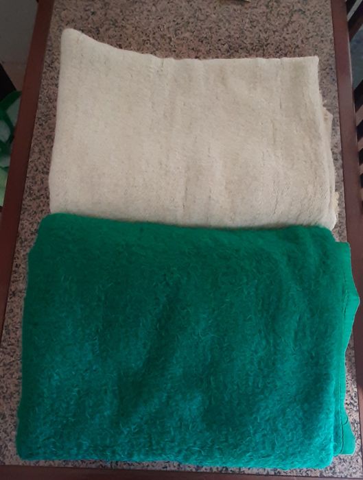 Mantas de lã antigas