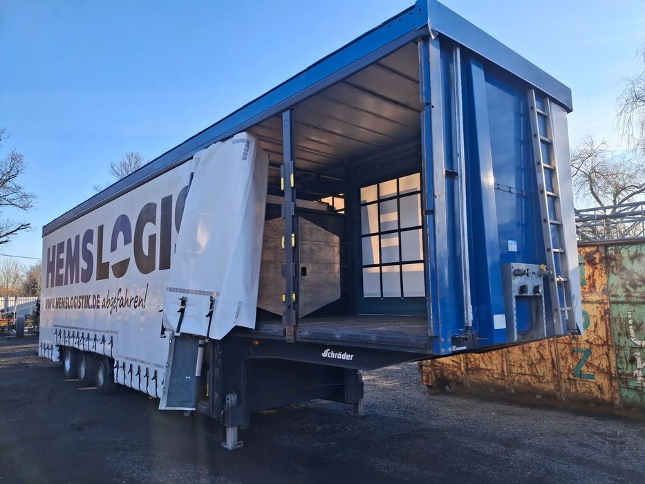 Schrader ST11/24p4  Naczepa niskopodwoziowa Schrader