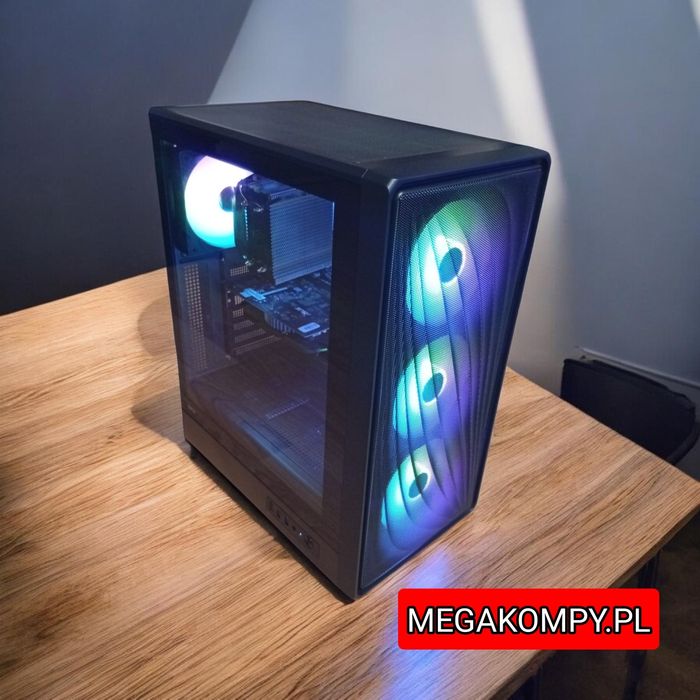 NOWY Komputer Gamingowy/ Ryzen 5/ RTX 3050 6GB/ 16GB DDR4/ SSD 480GB/ Gwarancja 12 miesięcy/ Sklep