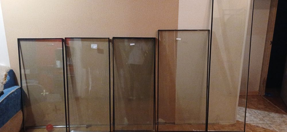 Стеклопакеты с двойным и тройном стеклом. Стеклопакет б/у