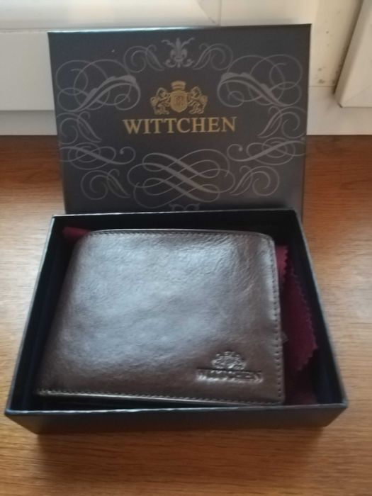 NOWY Elegancki Portfel Męski Wittchen Italy