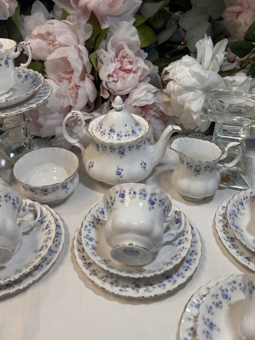 Royal Albert 6 персон, Memory lane, роял Альберт, англійський чайний