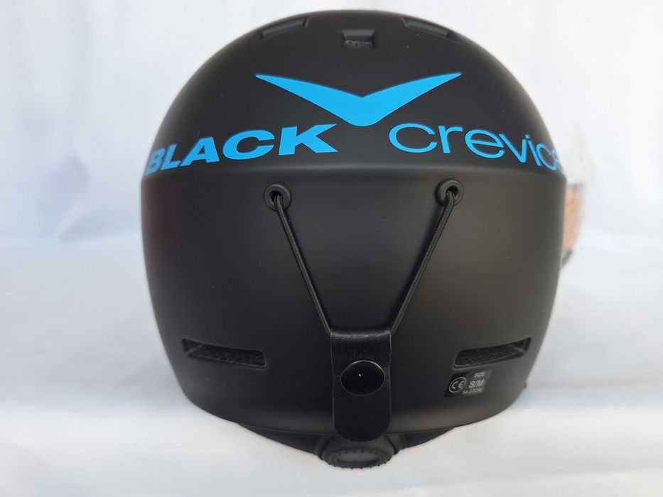 Kask narciarski Black Crevice Saalbach Matt Black Blue M 54-57cm