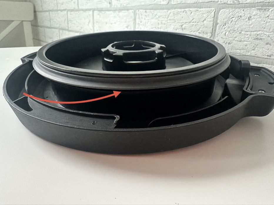 Uszczelka pierścień pokrywy do Monsieur Cuisine