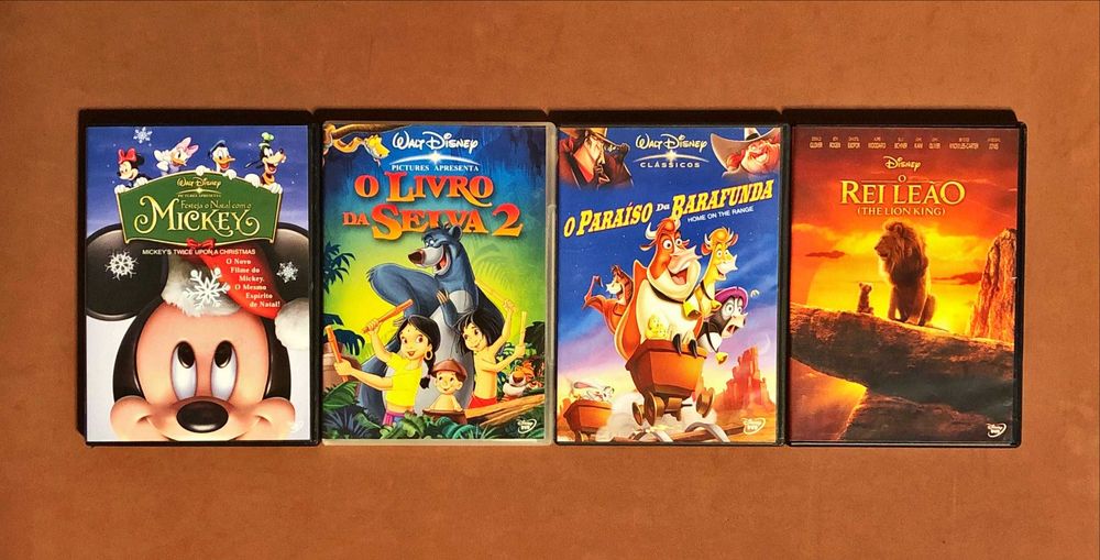 FILME DVD [12€ cada] Bolt Brave Leão Nemo Ratatui Sereia Disney Pixar