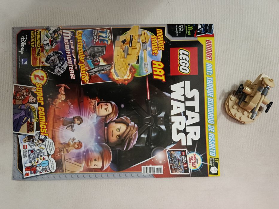 STAR  WARS  - ( 7 revistas + 7 LEGO ) ll