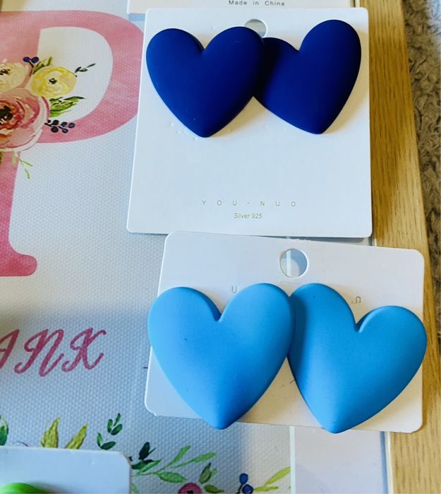 Brincos coração novos a estrear