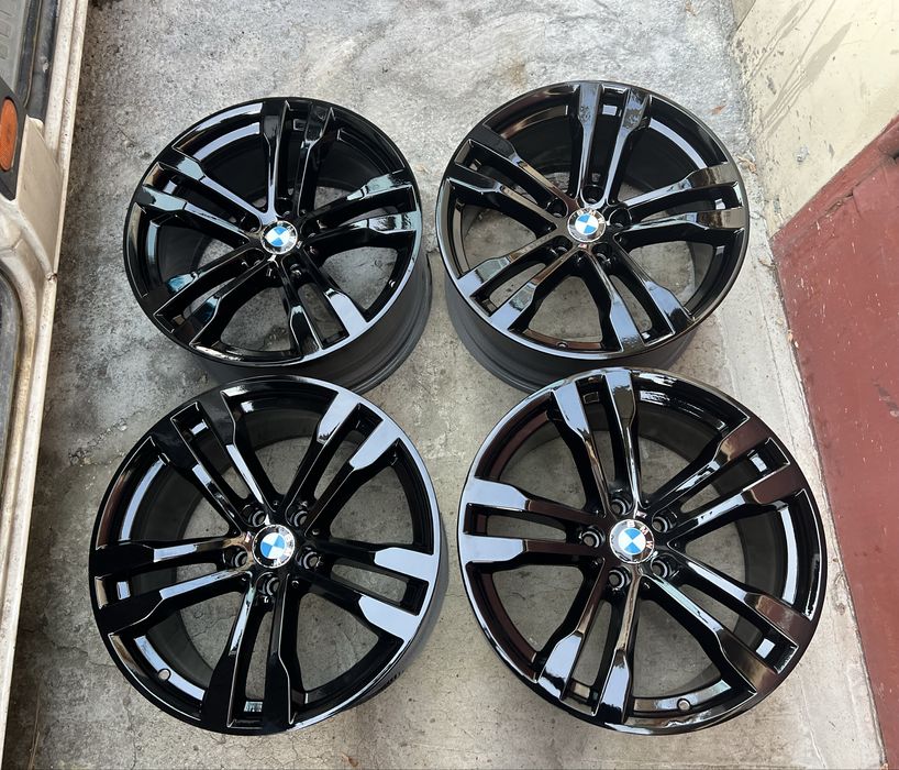 Диски оригінал бмв р 20 468 м стиль різноширокі глянець 5х120
