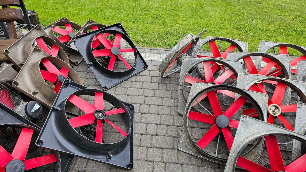 Wentylatory Multifan 230V kominowe i ścienne import z Holandii