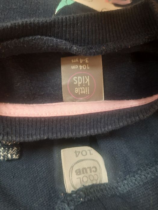 Komplet bluza i spodnie r. 104