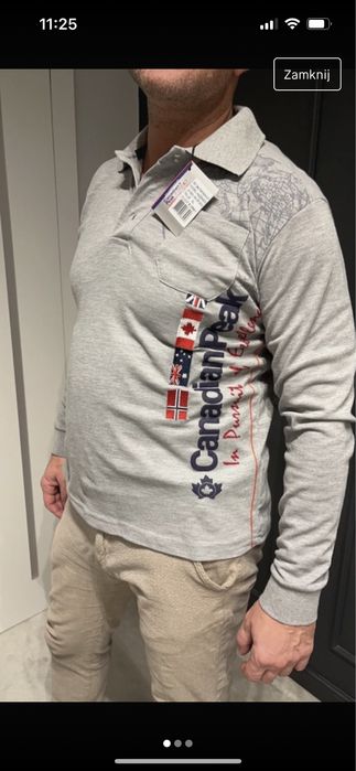 Nowa z metką Canadian peak xl bluza z długim rękawem