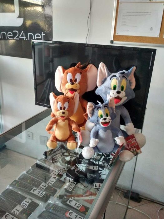 Peluches do Tom e Jerry 20,30,40 e 60cm