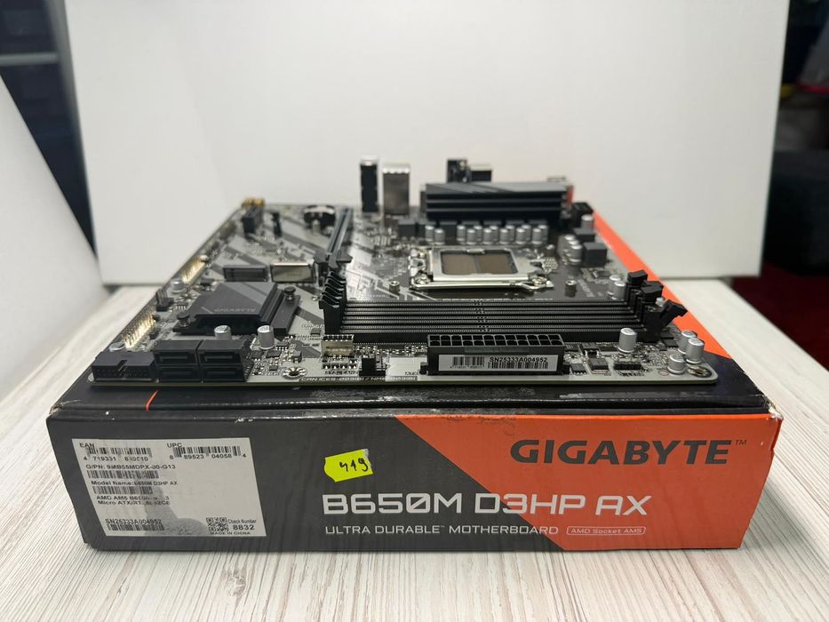 Gigabyte B650M D3HP AX AM5 Ryzen DDR5 FV GW30D #419