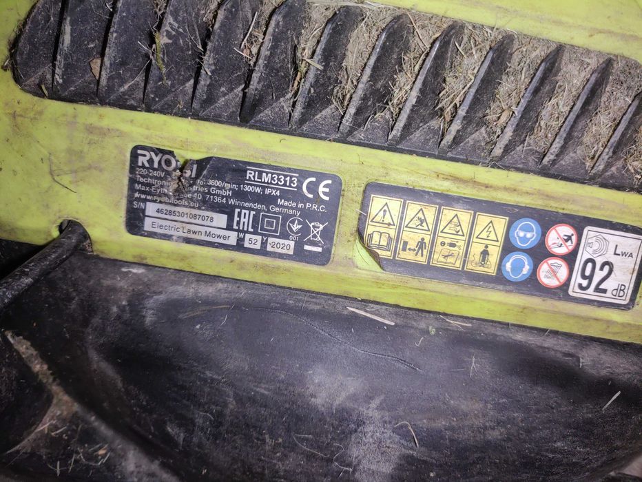 Kosiarka elektryczna RYOBI bez koła