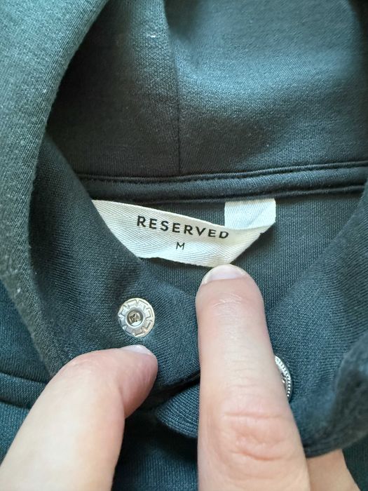 Nowa ciepła bluza z kapturem męska Reserved