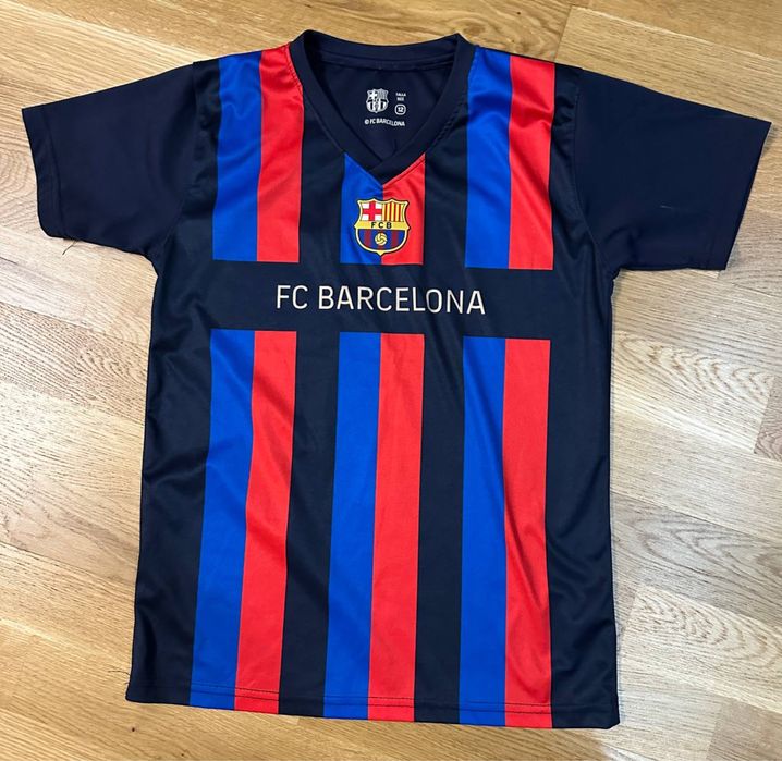 Оригінальна футболка FC Barcelona сезон 22/23 на 11-14 років