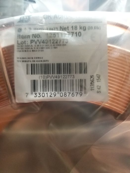 Drut spawalniczy ESAB 1,2 mm