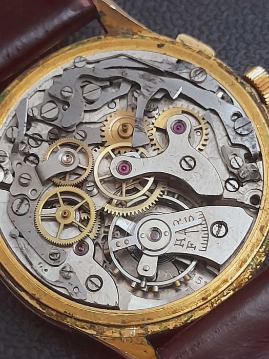 Chronographe Suisse DREFFA GENEVE Vintage Corda Manual