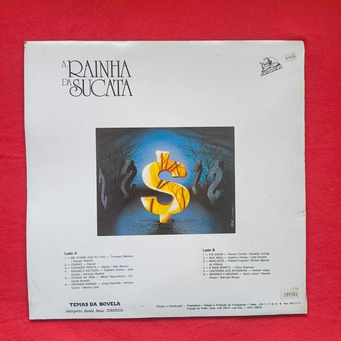 Rainha Da Sucata banda sonora Vinil