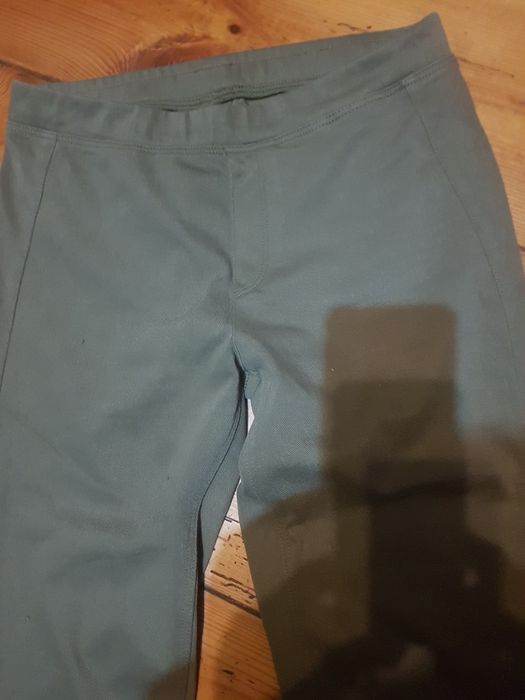 Spodnie z laycrą oliwkowe