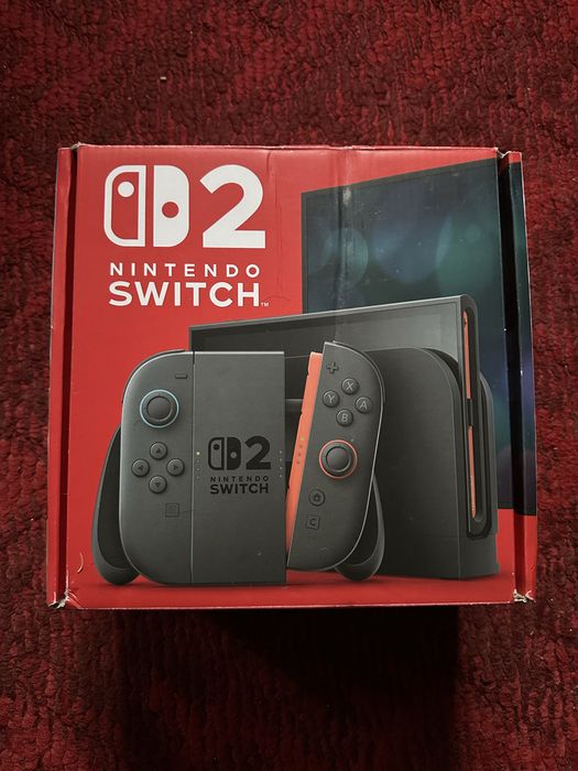 Nintendo Switch 2 + Zelda катридж