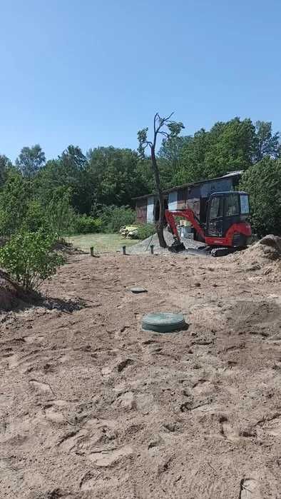 przyłącza wod-kan izolacje fundamentów oczyszczalnie