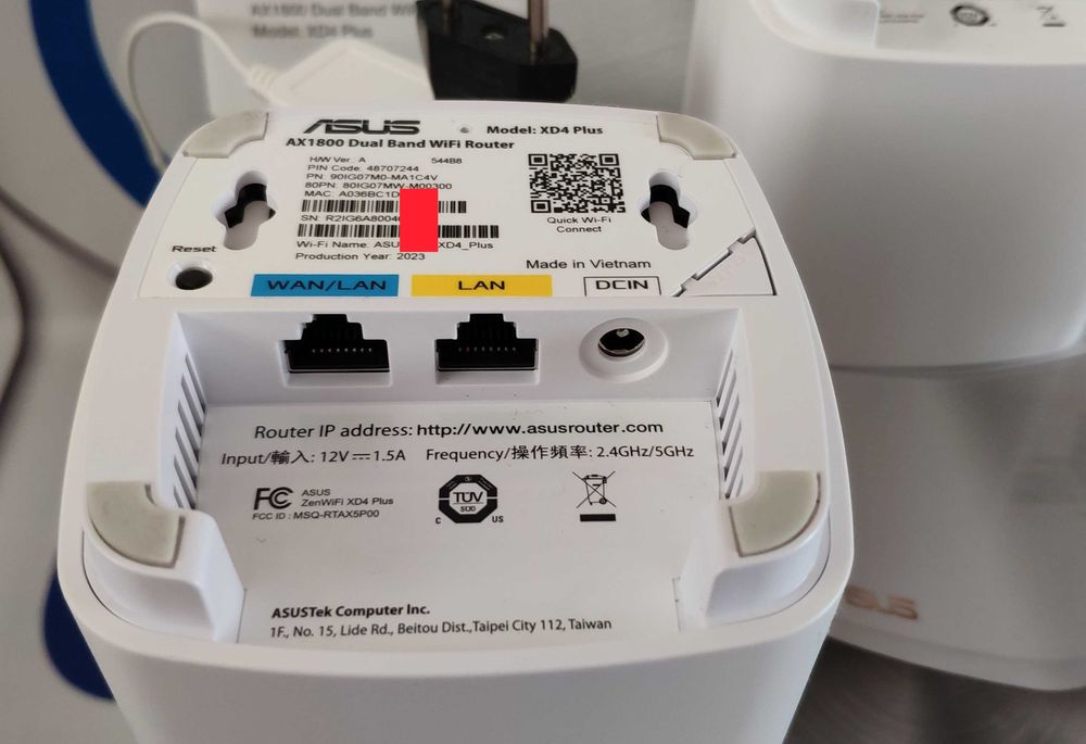 Asus ZenWiFi XD4+ Mesh роутери WiFi6 AX1800 дводіап. Гар