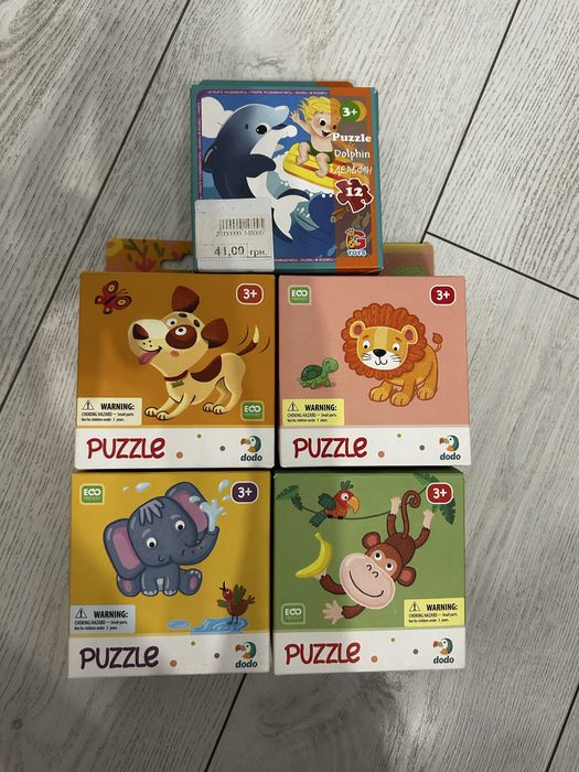 Пазли dodo 3+( 12-16шт)