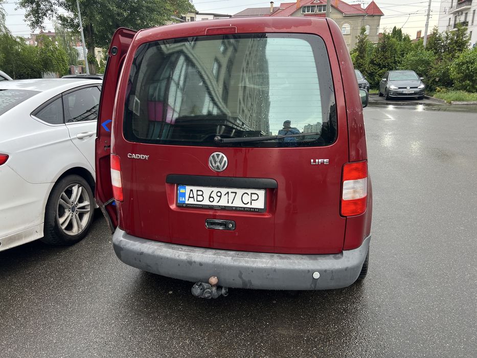 Продам дуже економний Vw caddy оригінальний пассажир  life 1.4 газ/бенз 2005р.