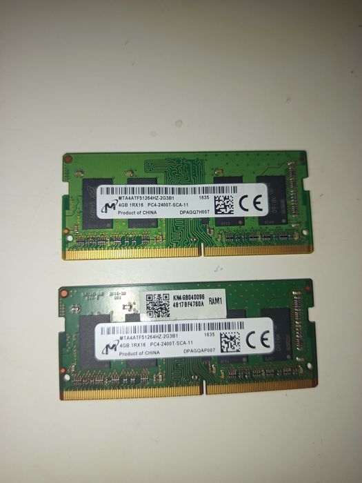 RAM 8GB X2  Do laptopa