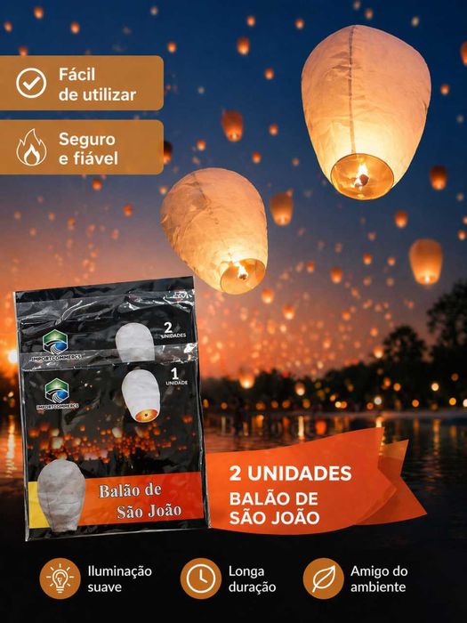 2 Balões de São João (novos)