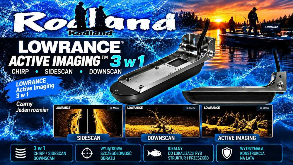 Przetwornik Lowrance 3 w 1 Active Imaging
