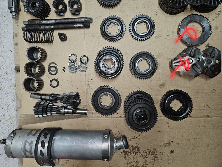 Lote de material sachs / am6