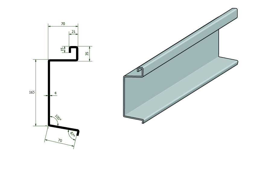 Belka oświetleniowa aluminiowa BO-W2000x200a Zderzak Laweta na lampy
