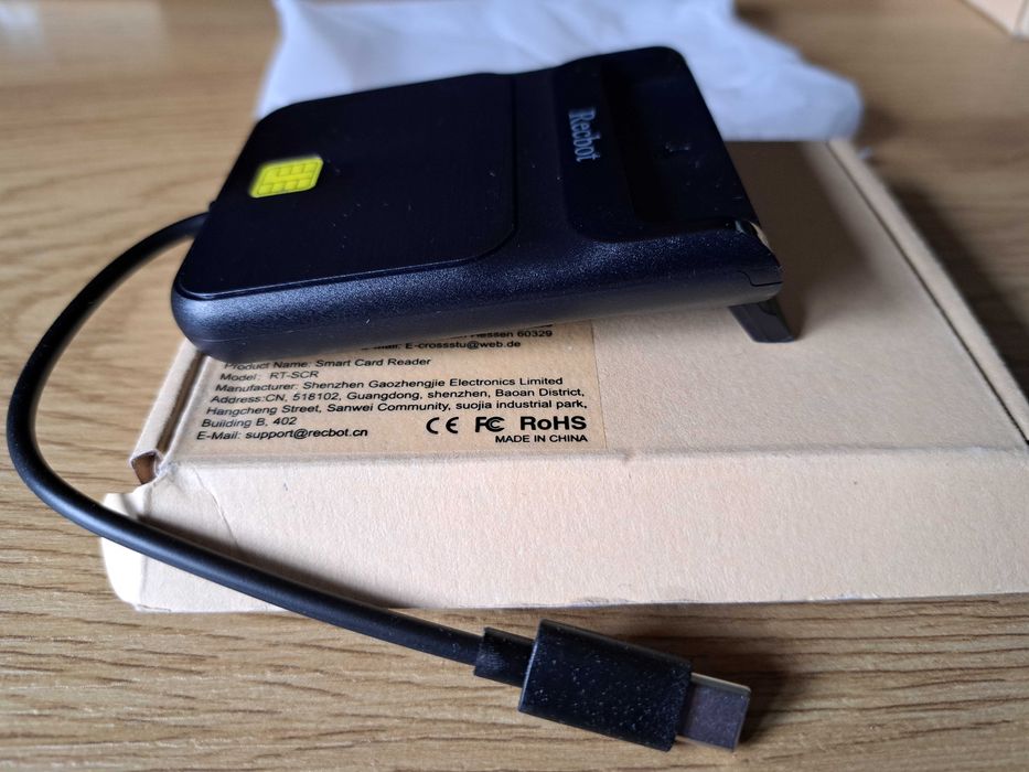Leitor de Cartão de Cidadão Recbot Smart Card Reader – USB Novo446796108137113602